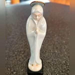 Vintage Ceramic Rosary Holder or Bud Vase